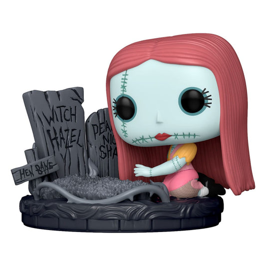 L´étrange Noël de Mr. Jack 30th POP! Deluxe Disney Vinyl figurine 1358 Sally w/Gravestone 9 cm