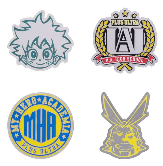 My Hero Academia POP! Pin set 4 pin's émaillés UA High 4 cm