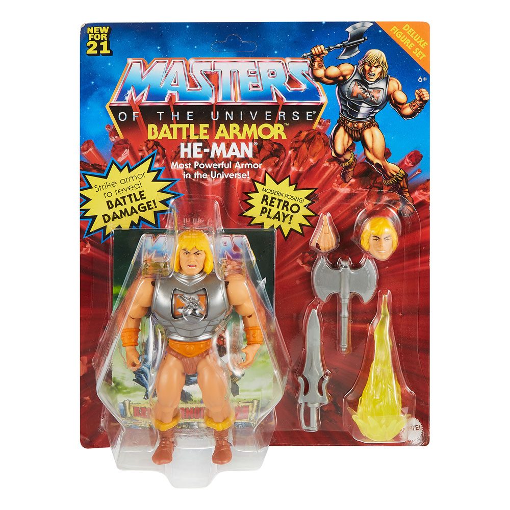 Les Maîtres de l'univers - Deluxe 2021 figurine Classic He-Man 14 cm