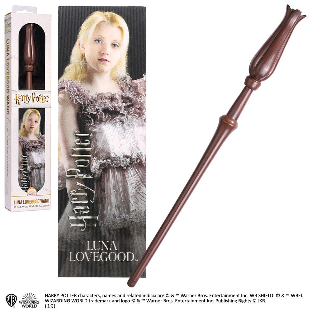Harry Potter réplique baguette PVC Luna Lovegood 30 cm