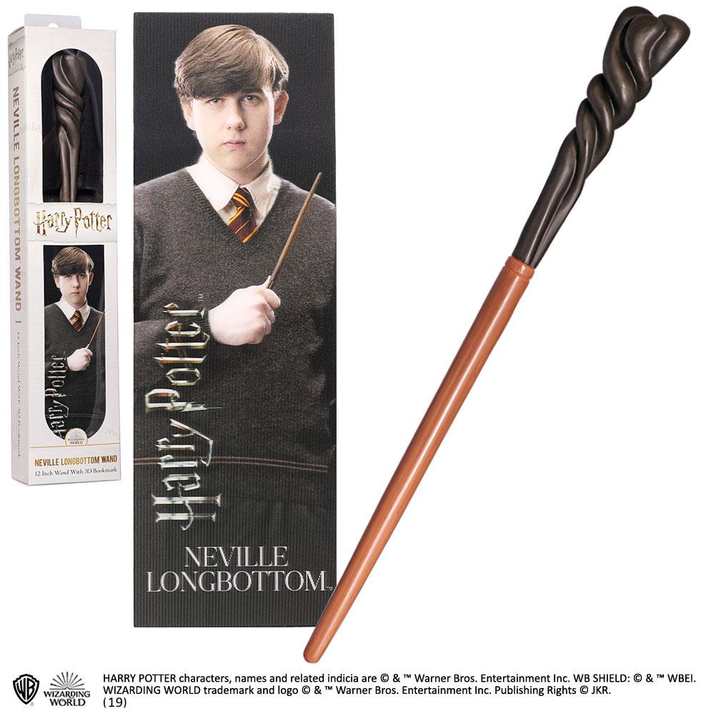 Harry Potter réplique baguette PVC Neville Longbottom 30 cm