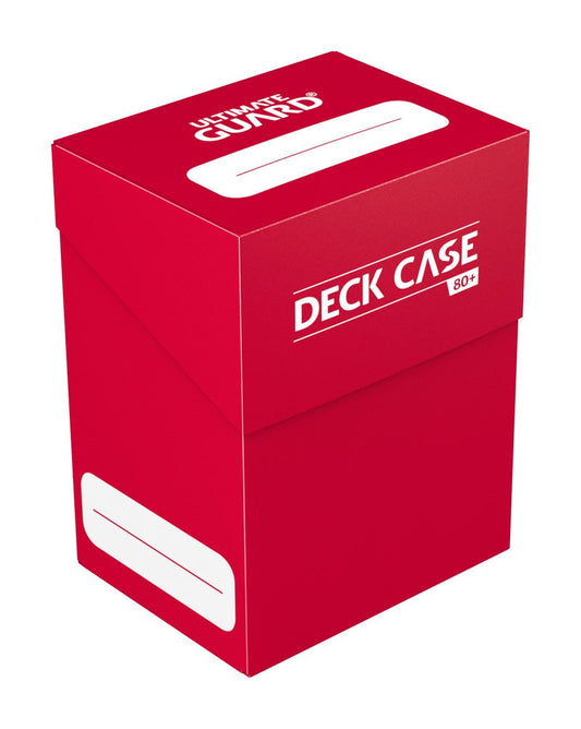 Ultimate Guard boîte pour cartes Deck Case 80+ taille standard Rouge