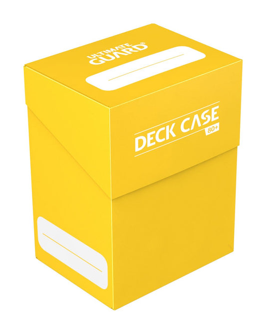 Ultimate Guard boîte pour cartes Deck Case 80+ taille standard Jaune