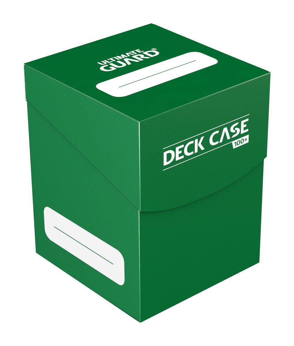 Ultimate Guard boîte pour cartes Deck Case 100+ taille standard Vert
