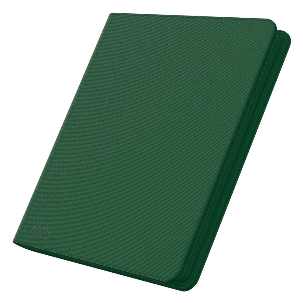 Ultimate Guard Zipfolio 480 - 24-Pocket XenoSkin (Quadrow) - Vert