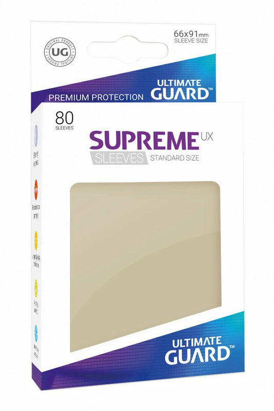 Ultimate Guard 80 pochettes Supreme UX Sleeves taille standard Sable