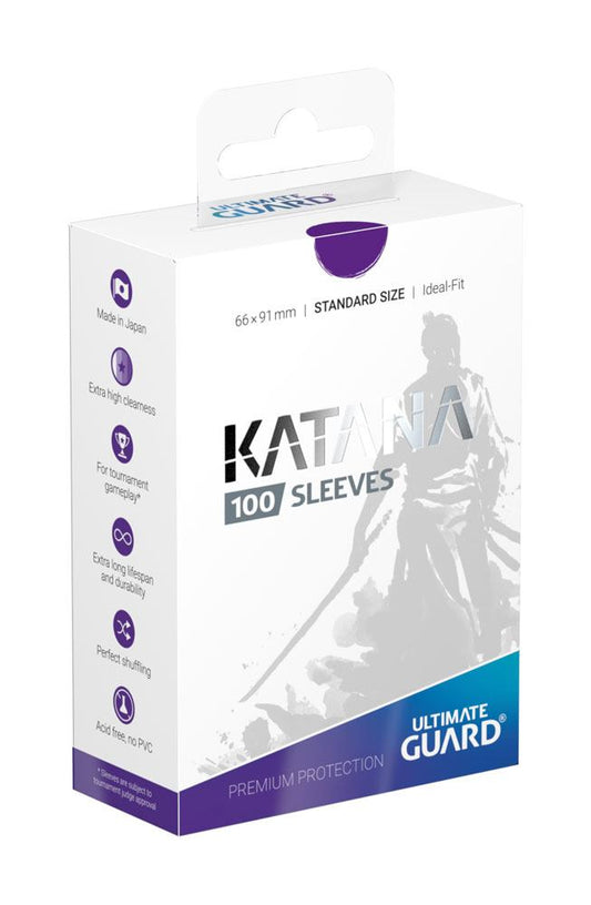 Ultimate Guard 100 pochettes Katana Sleeves taille standard Violet