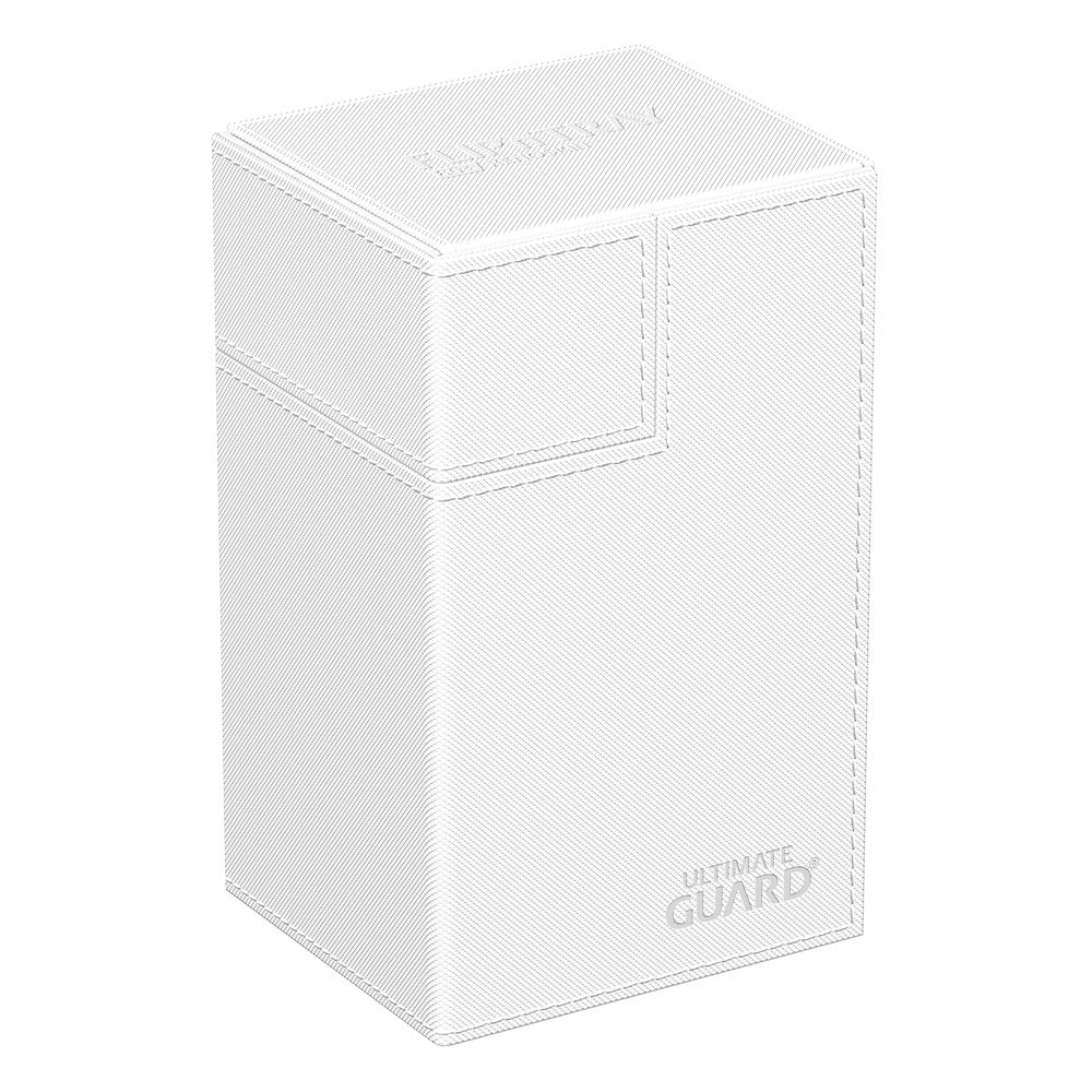 Ultimate Guard Flip`n`Tray 80+ XenoSkin Monocolor Blanc